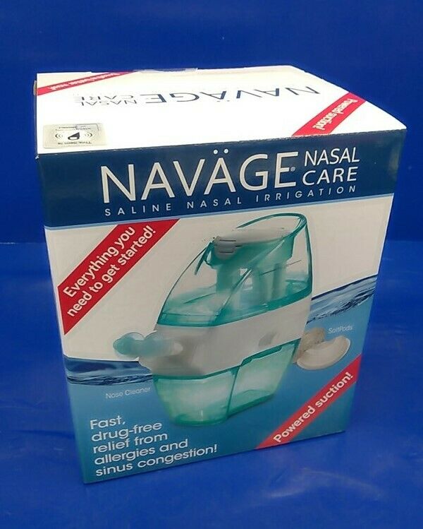Navage Nasal Irrigation Basic Bundle: Navage Nose Cleaner + 18 Free SaltPods