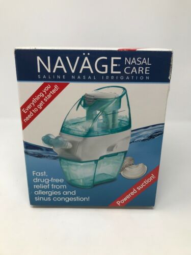 Navage Nasal Irrigation Basic Bundle: Navage Nose Cleaner and SaltPods SEALED