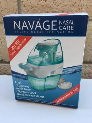 Navage Nasal Care Saline Nasal Irrigation W/20 SaltPod Capusles  FREE SHIPPING!
