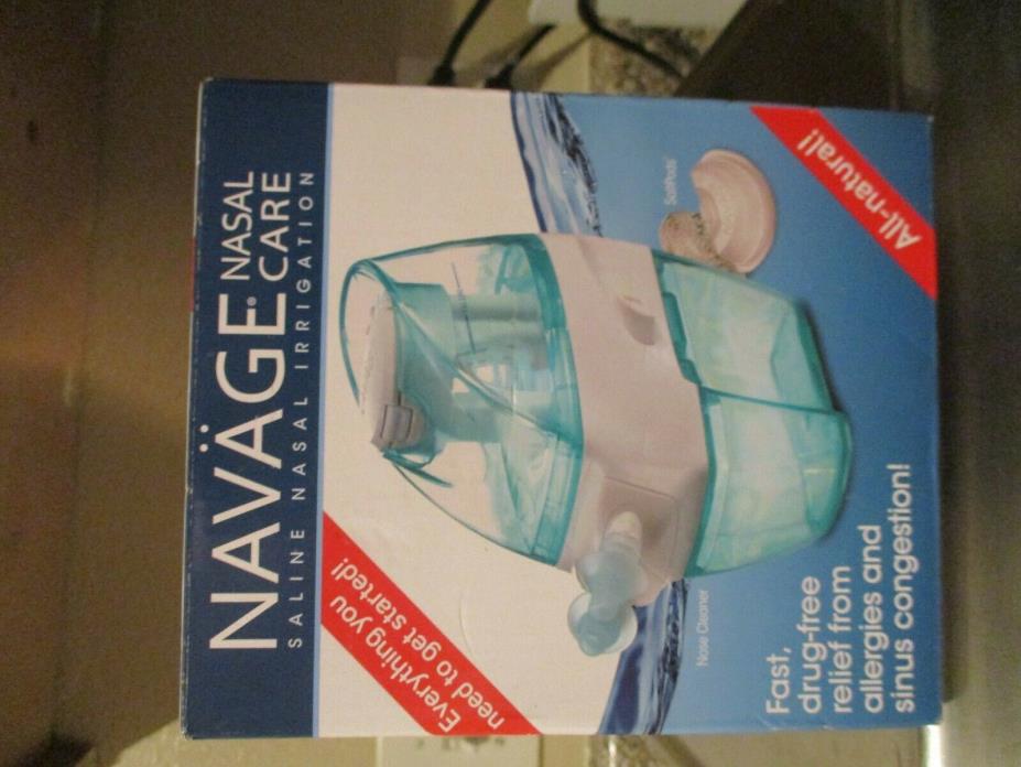 Navage Nasal Irrigation Basic Bundle: Navage Nose Cleaner and 18 SaltPods