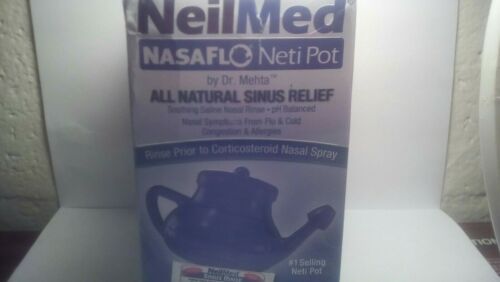 NeilMed Nasaflo Neti Pot & 1 Sinus Relief Pack