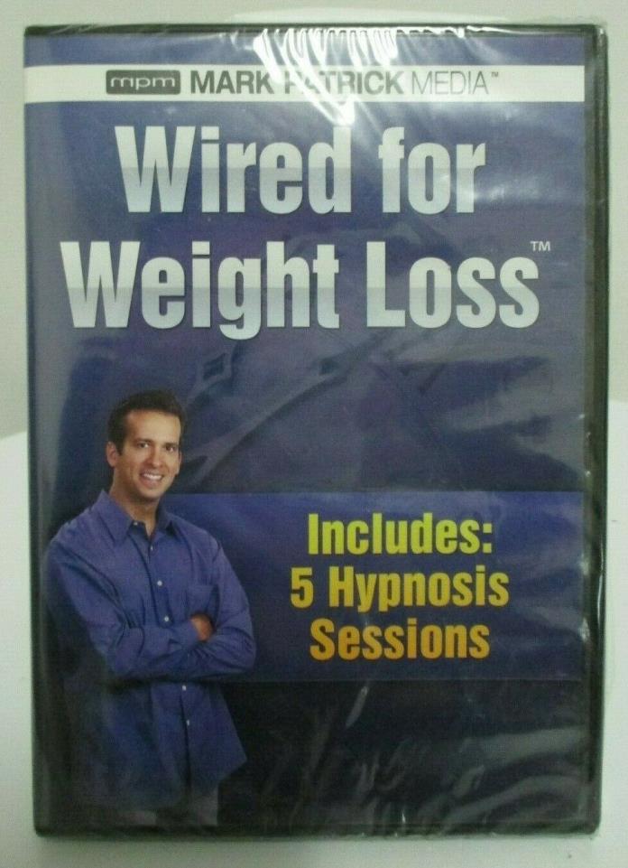 Mark Patrick Media Wired For Weight Loss CD SET 5 Hypnosis Sessions. Sealed