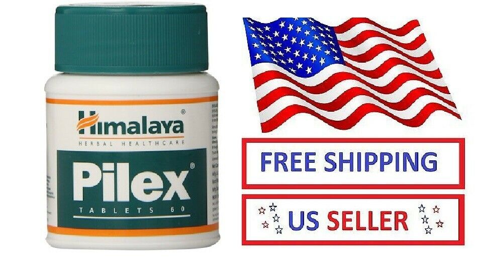 Himalaya PILEX 60 Tablets Herbal Natural Health Aid - US SHIPPER! *EXP: 09/2021*