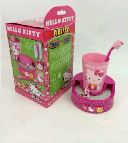 Hello Kitty Girls Oral Timer Gift Set Children Cup Toothbrush Timer Tooth Paste