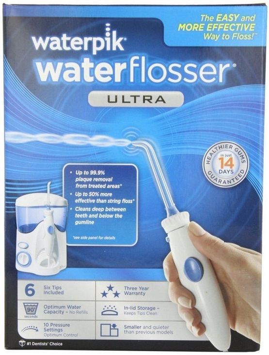 NEW SEALED MIB Waterpik Waterflosser Ultra 6 Tips Included
