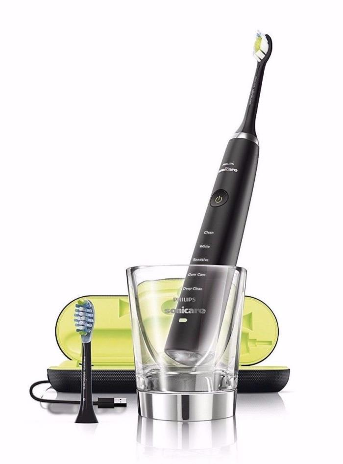 New Philips Sonicare DiamondClean Rechargeable Toothbrush Black