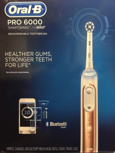 Oral-B Pro 6000 SmartSeries Electronic Power Rechargeable Electric Toothbrush