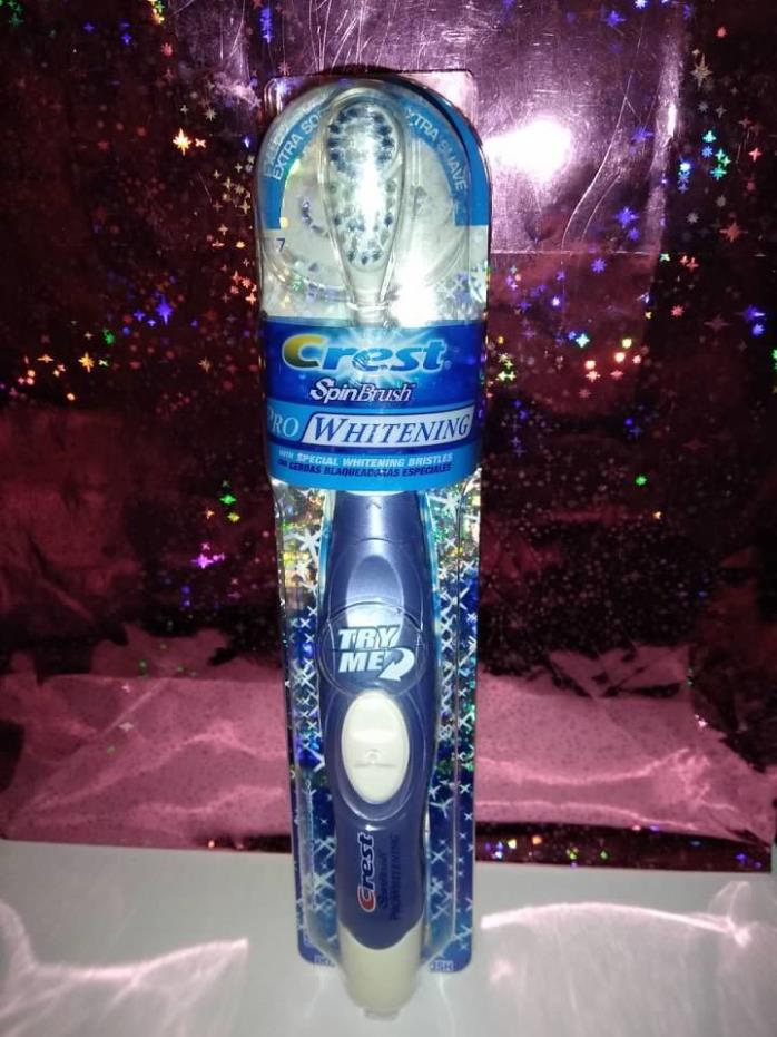 Crest SpinBrush  Pro Whitening  Battery Powered Toothbrush