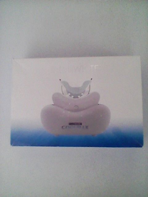IntelliWHiTE Cool Blue Teeth Whitening Light System & Box- DVD & User Guide~Used