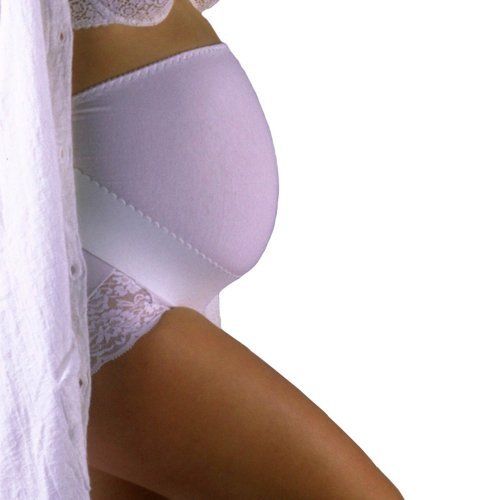 Gabrialla Maternity Support Belt (2-in-1 panty w/ support Girdle White PNG-971