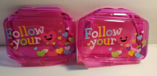 SET OF 2 COSMETIC/PENCIL BAGS OR ANYTHING YOU WOULD LIKE TO USE IT FOR