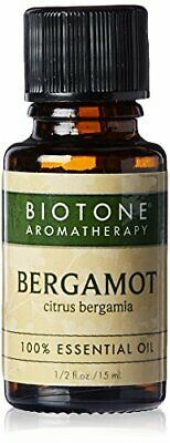 Biotone 100% Pure Essential Citrus Bergamia Oils, Bergamot, 0.5 Ounce