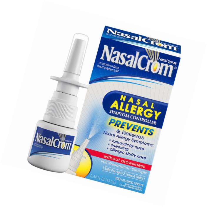 NasalCrom Nasal Allergy Symptom Controller | 100 Metered Sprays | .44 fl oz