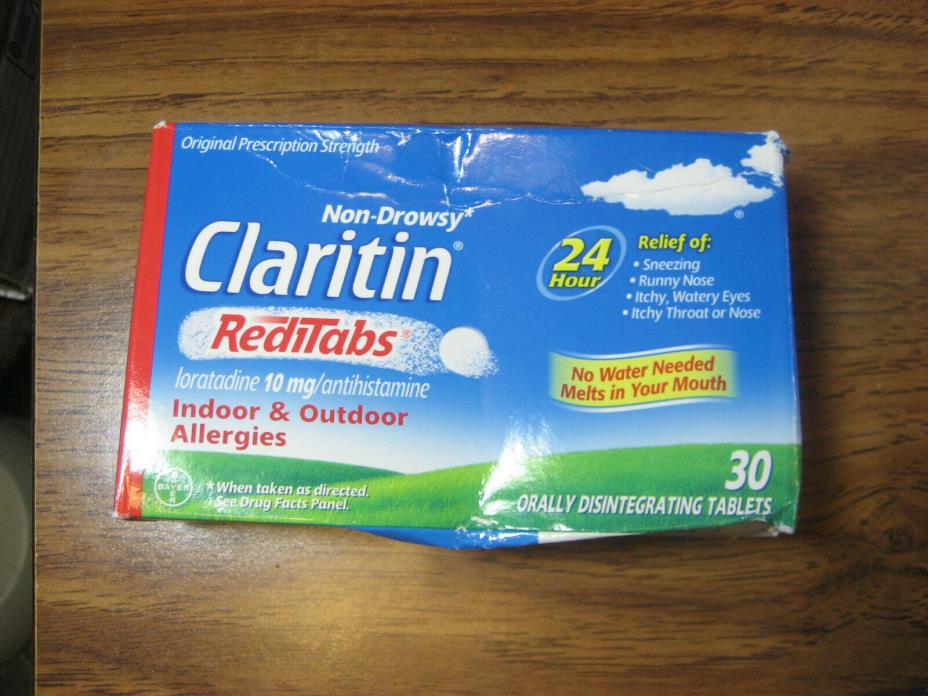 Claritin Non-Drowsy Reditabs 24 Hour 30 Orally Disintegrating Tablets 02/2019