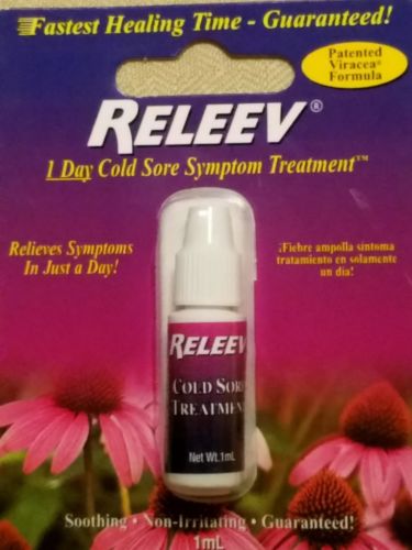 Releev 1 Day Cold Sore Symptom Treatment Fastest HealingTime Guaranteed  
