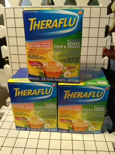 Theraflu Severe Cold & Cough 36 packs tea infusions