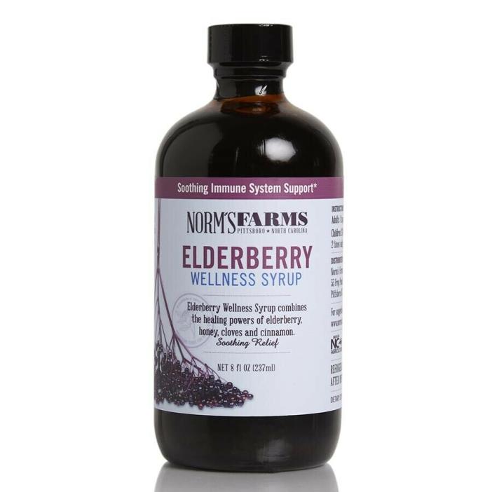Norm's Farms Elderberry Wellness Syrup 8 oz.