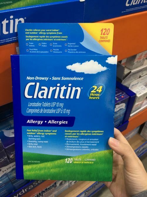 Claritin Allergies Non Drowsy -Fast Relief from Indoor / Outdoor 120 Tabs PG-228