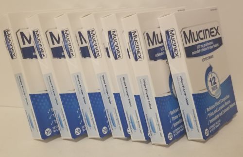 Mucinex 12 Hr Chest Congestion Expectorant 140 Extended-Release Bi-Layer Tablets