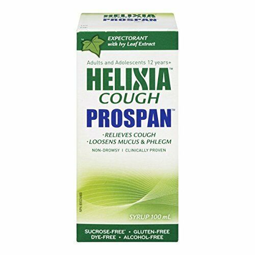 Helixia Cough Prospan Syrup 3.38oz (100mL) Expectorant with Ivy Leaf Extract