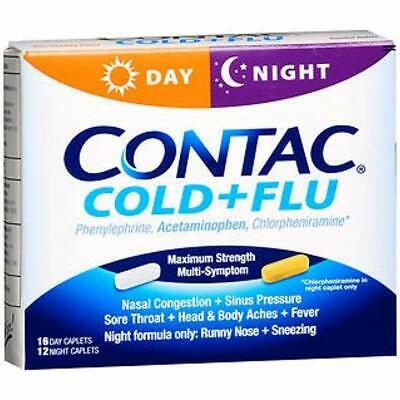 Cold + Flu Caplets Day 