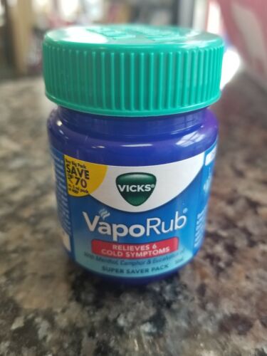 Vicks Vaporub, Congestion Cold Headache Relief Menthol Eucalyptus, lot of 10 for