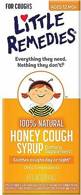 Little Remedies Honey Cough Syrup 4 oz