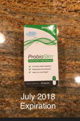ProBioSlim 30 Capsules Weight Management Digestive Support Exp. 7/18