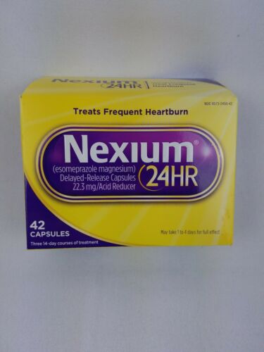 NEXIUM 24HR (42 COUNT, CAPSULES) ALL-DAY, ALL-NIGHT PROTECTION