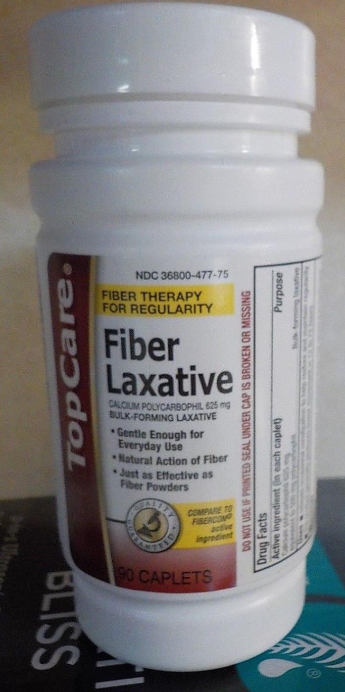 FREE s/h TOPCARE 270 caplets FIBER LAXATIVE exp 05/19