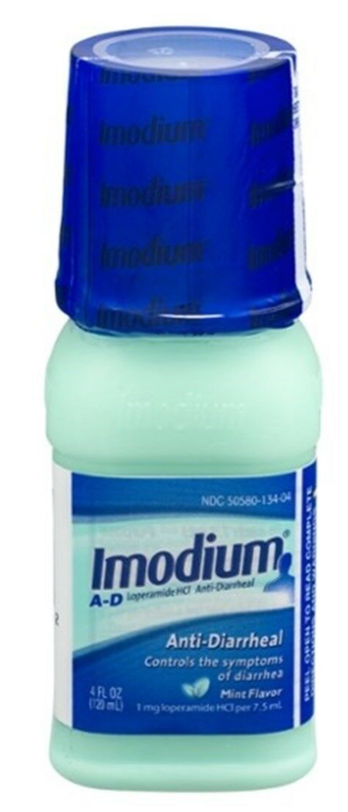 Imodium A-D Anti-Diarrheal Liquid, Mint Flavored, 4 oz EXP 04/2019 New