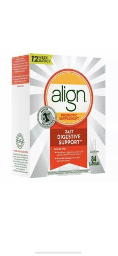 Align 84 Capsules Digestive Care Probiotic Supplement EXP: 2020 New Sealed