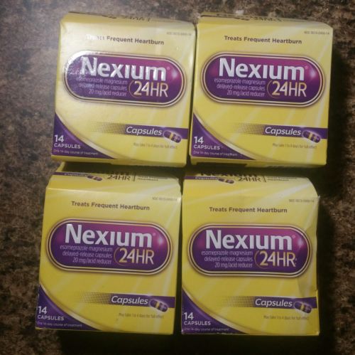 Nexium 24hr Esomeprazole  Acid Reducer 56 Capsules expires 10/20