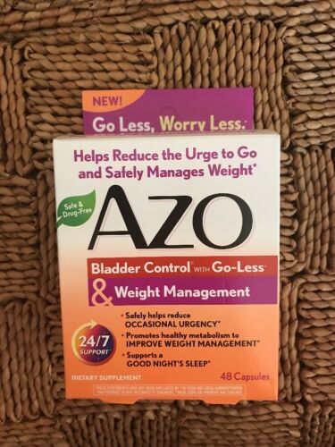 AZO Bladder Control with Go-Less - Weight Management Capsules 48 ea Ex 1/19