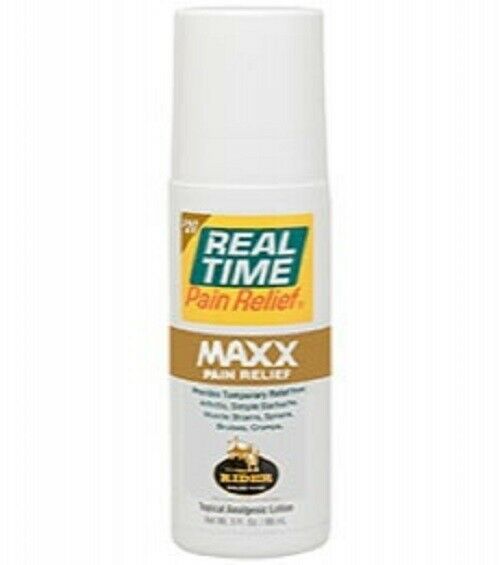 Real Time Pain Relief - MAXX Pain Relief 3oz Roll-On