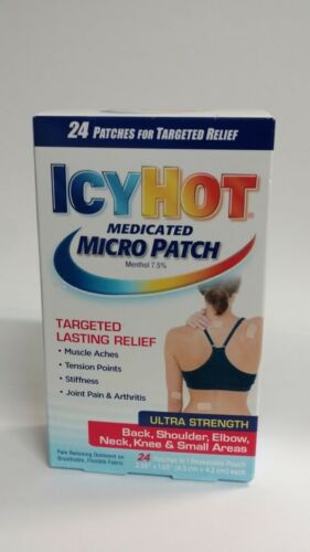 Icy Hot Medicated Micro Patch Menthol 7.5% 24 Patches