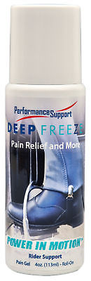 Deep Freeze Gel Therapeutic Pain Relief Cooling Gel Roll On 4 oz