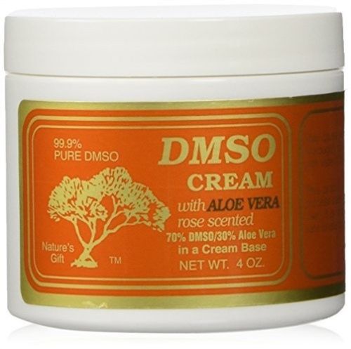 Dmso Cream with Aloe Vera, Rose Scented 4 Oz