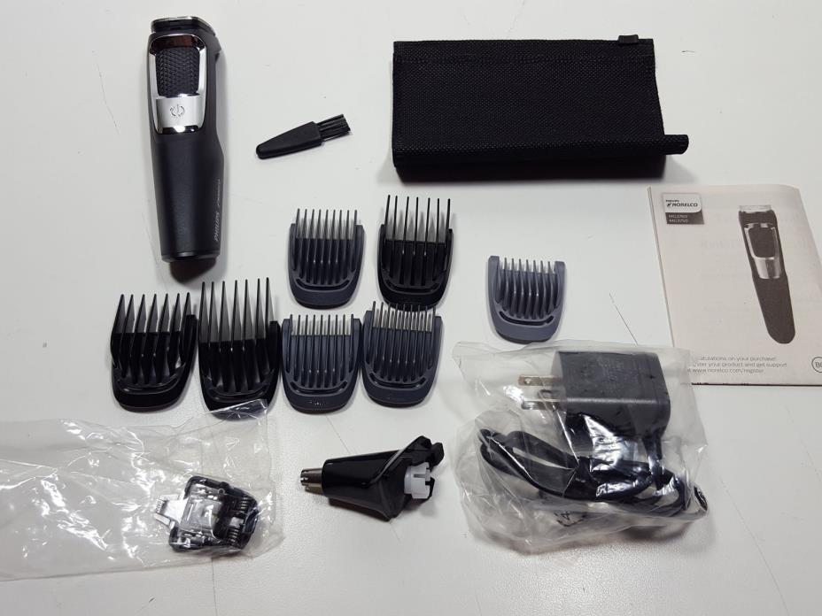 Philips Norelco Grooming Kit Rechargeable Hair Ear Beard Trimmer Mens Shaver Set
