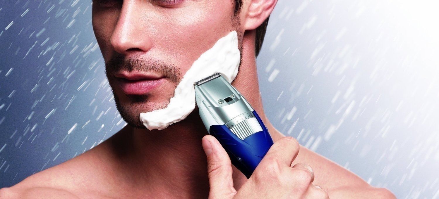 Beard&Mustache Trimmer For Men Panasonic Cordless Facial Hair Shaver Wet Dry New