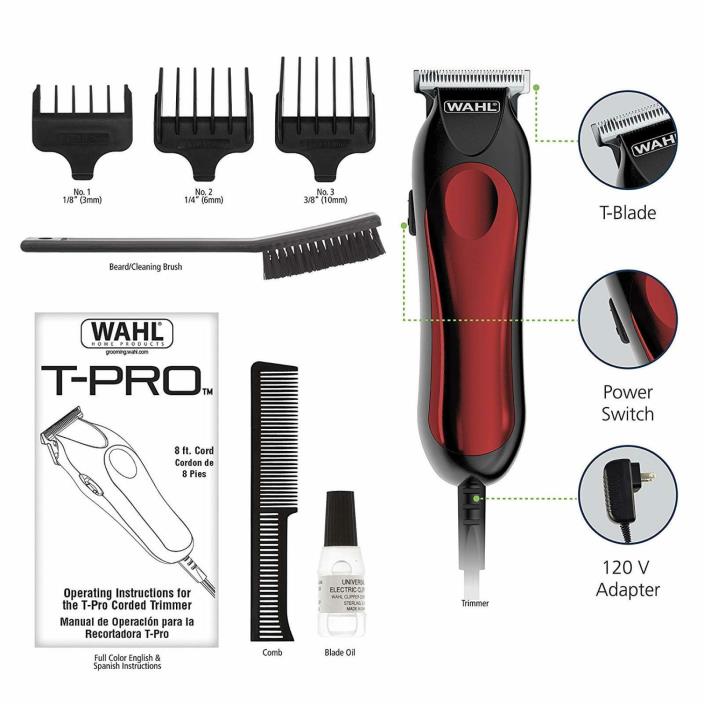 HAIR TRIMMER CLIPPER Shaving Machine Professional Men Beard Corded Shaver Kit