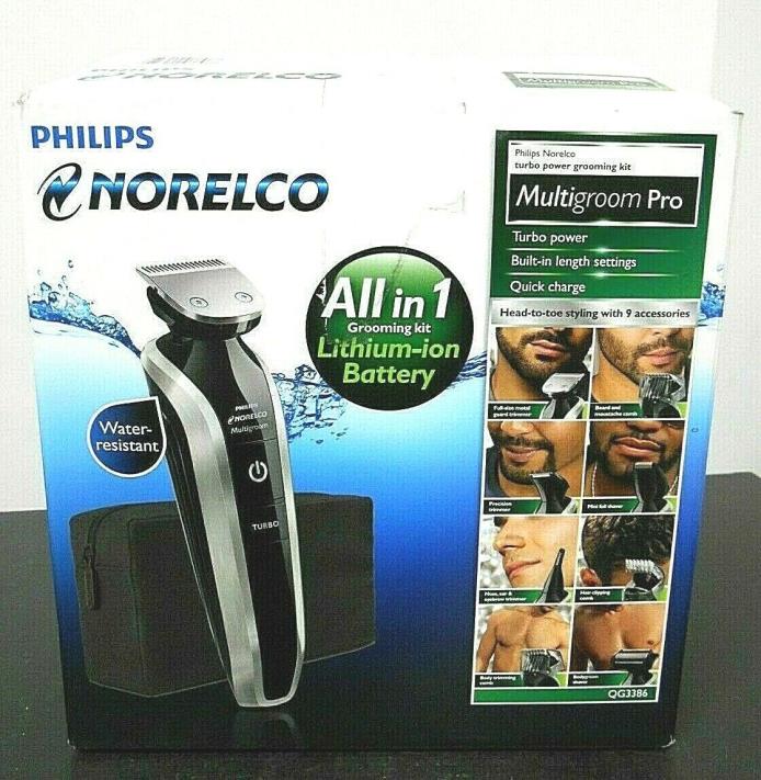 Philips Norelco All-in-1 Multigroom Pro QG3386 New Open Box