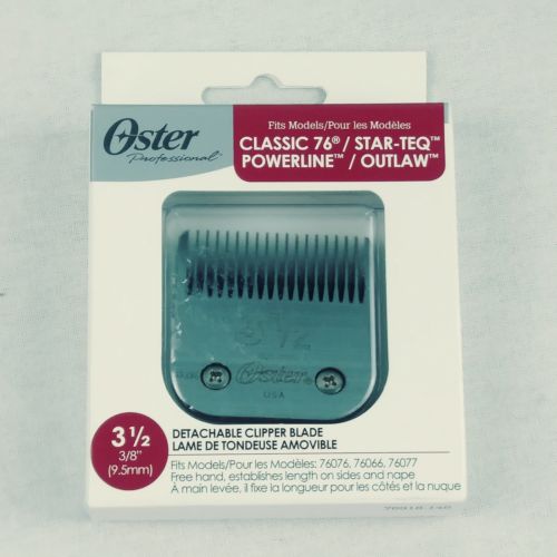 Oster Classic 76 Powerline 3 1/2 Replacement Clipper Blade #76918-146   3/8