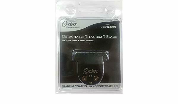 Genuine OSTER Titanium T-Blade Fine Fits Artisan O'Baby Vorteq Trimmer 76913-716