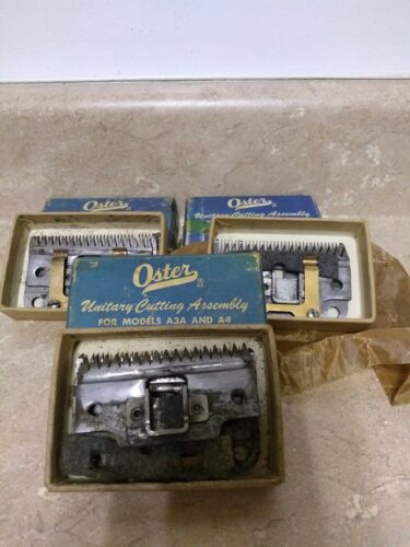 3 Oster Unitary Cutting assembly  Models A3A, A4 Part# E 2147