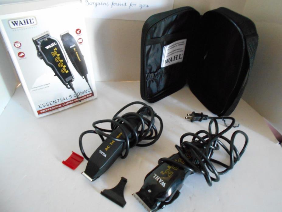Wahl Professional Essentials Combo TAPER 2000 & AC TRIMMER (FAST FREE SHIPPING)