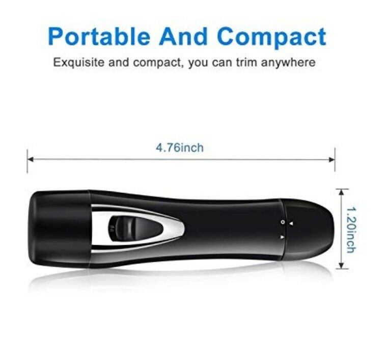 Boealzhl Nose Hair Trimmer for Men Women – 4 in 1 Nose Trimmer Ear Trimmers for