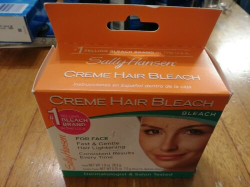 Sally Hansen Creme Hair Bleach For Face - Dermatologist & Salon Tested -