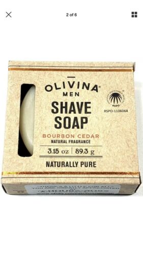 Olivina Men's Shaving Soap - 3.15oz