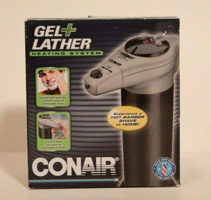 Conair Gel and Lather Heating System - HGL1R - Hot Barber Mens Shave - New